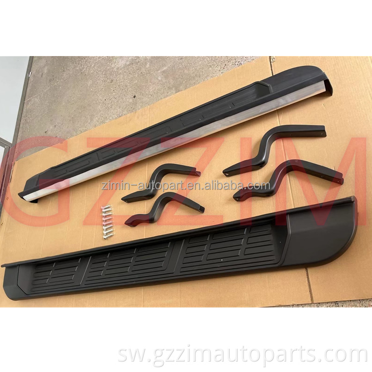 Vifaa vya Gari Sehemu ABS Plastiki Side Hatua ya Kuendesha Bodi ya miguu ya Hilux Revo